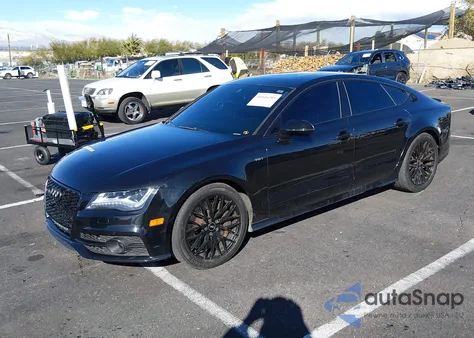 2014 Audi S7 4.0T Prestige z USA, uszkodzony, nr VIN WAUW2AFC4EN053917